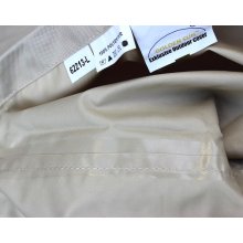 Premium BBQ Grill Gasgrill Abdeckhaube, 4 Jahreszeiten Schutzhülle, Abdeckung Size 3XL Square, 190 x 70 x 130 x 117 cm, beige