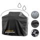 Premium BBQ Grill Gasgrill Abdeckhaube, 4 Jahreszeiten Schutzhülle, Abdeckung Size L Square, 165 x 57 x 119  x 112 cm, carbon