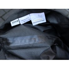 Premium BBQ Grill Gasgrill Abdeckhaube, 4 Jahreszeiten Schutzhülle, Abdeckung Size XXL Square, 183 x 66 x 127  x 114 cm, carbon