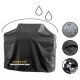Premium BBQ Grill Gasgrill Abdeckhaube, 4 Jahreszeiten Schutzhülle, Abdeckung Size 3XL Square, 190 x 70 x 130  x 117 cm, carbon
