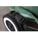 Premium BBQ Grill Gasgrill Abdeckhaube, 4 Jahreszeiten Schutzhülle, Abdeckung Size L Square, 165 x 57 x 119 x 112 cm, royal grün