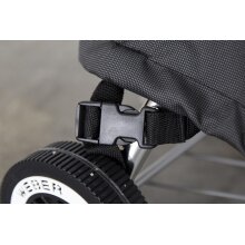 Premium BBQ Grill Gasgrill Abdeckhaube, 4 Jahreszeiten Schutzhülle, Abdeckung Size XXL Square, 183 x 66 x 127  x 114 cm, carbon