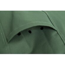 Premium BBQ Grill Gasgrill Abdeckhaube, 4 Jahreszeiten Schutzhülle, Abdeckung Size XXL Square,183 x 66 x 127  x 114 cm, royal grün