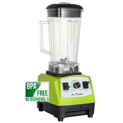 La Bomba® Competizione GT, Hochleistungsstandmixer, verde/grün, Smoothiemaker 1500 Watt, 36000 rpm