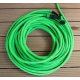 MAGIC FleXx Flexibler Gartenschlauch, 5 > 15 Meter, green, 8 in 1 Düse mit Feststellfunktion