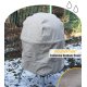 Premium BBQ Grill Gasgrill Abdeckhaube, 4 Jahreszeiten Schutzhülle Size L  beige, Rund Ø 67 x 91,5 cm