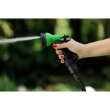 MAGIC FleXx 8 in 1 Spray Gun, Multifunktionsdüse mit Feststellfunktion und Grip FleXx Griffl, EU Norm Verschluss