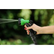MAGIC FleXx 8 in 1 Spray Gun, Multifunktionsdüse mit Feststellfunktion und Grip FleXx Griffl, EU Norm Verschluss