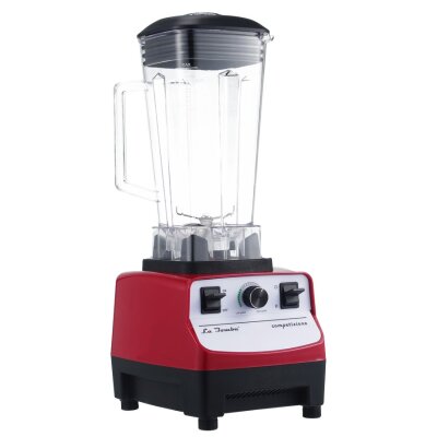 Mixer La Bomba® Competizione II, Hochleistungsmixgerät, Smoothiemaker, rosso/bianco, 38000 rpm