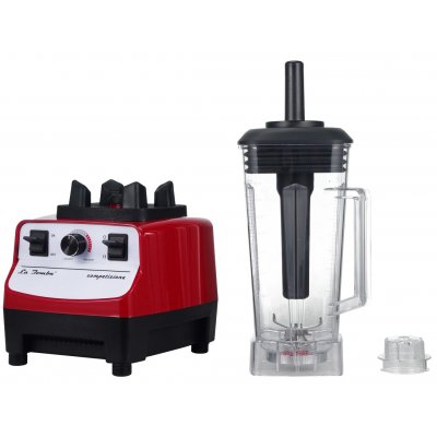 Mixer La Bomba® Competizione II, Hochleistungsmixgerät, Smoothiemaker, rosso/bianco, 38000 rpm