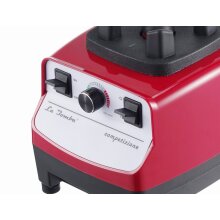 Mixer La Bomba® Competizione II, Hochleistungsmixgerät, Smoothiemaker, rosso/bianco, 38000 rpm