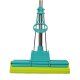 Mr. Fantastic® Profi Wischmop, Doppelwringer Mop mit Super Saugschwamm, 33 cm Wischbreite, Edelstahl Teleskopstiel bis 140 cm Länge