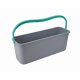 Ninja® Bucket, stabiler 10 L Eimer mit ergonomischem Griff für Doppelwringer Wischmopps mit Wischbreiten bis zu 40 cm