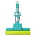 Ninja® Universal Doppelwringer Wischmop mit Super Saugschwamm, 28 cm Wischbreite, Teleskopstiel bis 135 cm Länge
