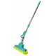 Mr. Fantastic® Profi Wischmop, Doppelwringer Mop mit Super Saugschwamm, 38 cm Wischbreite, Edelstahl Teleskopstiel bis 140 cm Länge