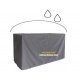 Luxus XXXL Möbel Wetter Schutzhülle, Abdeckung, Cover, Size  8 + 1 Square, 310 x 140 x 100 cm, Farbvariante carbon