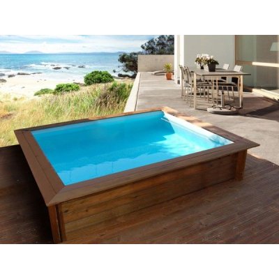 Pool Set Miami ABC - Profi Mini Schwimmbad Komplett Set inkl. Wrmepumpe, Sandfilteranlage, Verrohrung