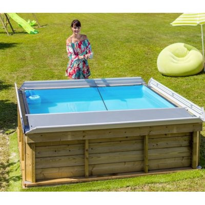 Pool Set Miami ABC - Profi Mini Schwimmbad Komplett Set inkl. Wrmepumpe, Sandfilteranlage, Verrohrung