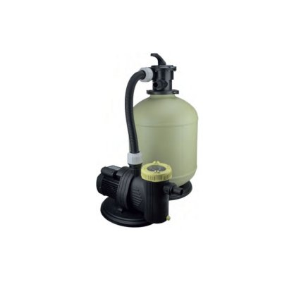 Pool Set Miami ABC - Profi Mini Schwimmbad Komplett Set inkl. Wrmepumpe, Sandfilteranlage, Verrohrung
