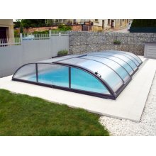 Schwimmbad �berdachung, Pool�berdachung Alukov Azure Flat II