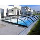 Schwimmbad Überdachung, Poolüberdachung Alukov Azure Flat III
