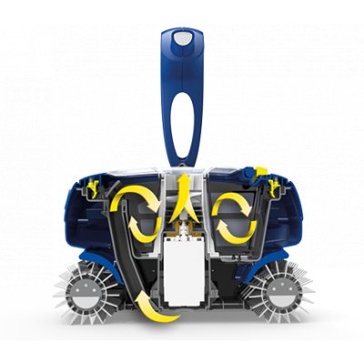 Zodiac RC 4401  CyclonX Pro - Elektrischer Reinigungsroboter, speziell für Polyesterbecken