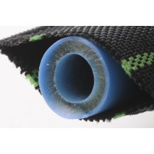 Flexibler Gartenschlauch MAGIC FleXx, 10 > 30 Meter, carbon/green, inkl. 8 in 1 Düse mit Feststellfunktion
