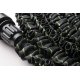 Flexibler Gartenschlauch MAGIC FleXx, 10 > 30 Meter, carbon/green, inkl. 8 in 1 Düse mit Feststellfunktion