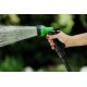 Flexibler Gartenschlauch MAGIC FleXx, 10 > 30 Meter, carbon/green, inkl. 8 in 1 Düse mit Feststellfunktion