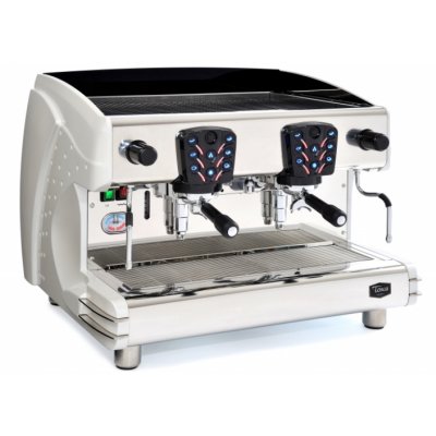 La Scala Tosca Espresso Maschine A/2 (Silver), 2 Kreislaufsystem, 15 Bar, 3500 Watt