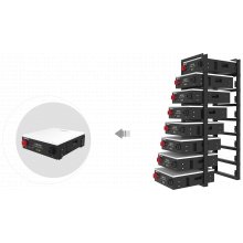 14.000 Watt Full Black Hybrid Solaranlage, dreiphasig inkl. 33,6 kWh Batterierspeicher, Wechselrichter und Montagematerial