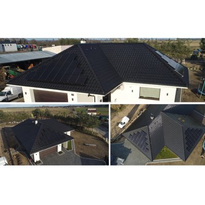 26 x FS455 Solarmodul, 455 Watt, Full Black, Full Screen inkl. Montagematerial