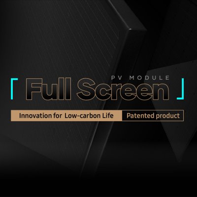 16kWh Paket, 38 x FS455 Solarmodul, 455 Watt, Full Black, Full Screen inkl. Montagematerial