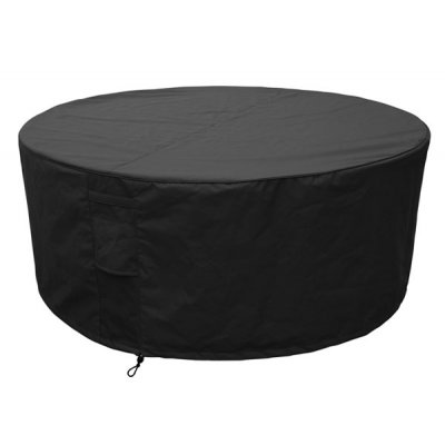 SPA Cover Round Size L carbon, Ø 212 x 68 cm, heavy duty 600D Polyester