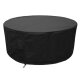 SPA Cover Round Size L carbon, Ø 212 x 68 cm, heavy duty 600D Polyester