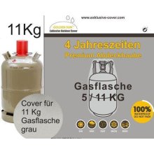 Premium Cover, Schutzhülle für Gasflasche, Size M, 5 Kg, beige