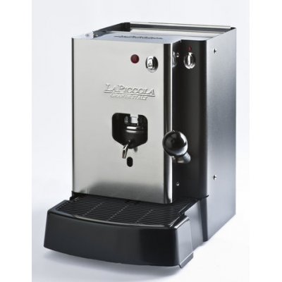 La Piccola Sara Classic, E.S.E. Espresso Padmaschine (Style Inox Classic), 1200 Watt, 15 Bar